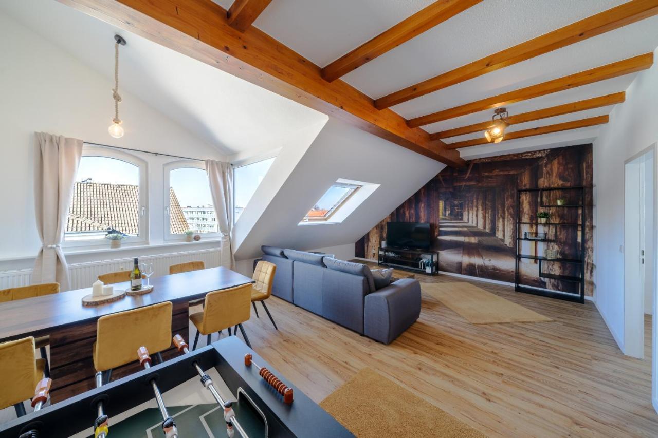 Stylisches Penthouse Zentral Tischfussball 100M2 Wii Hannover Kültér fotó